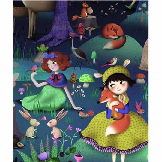 Puzzle Observation - La forêt enchantée - 100 pcs Djeco - 3