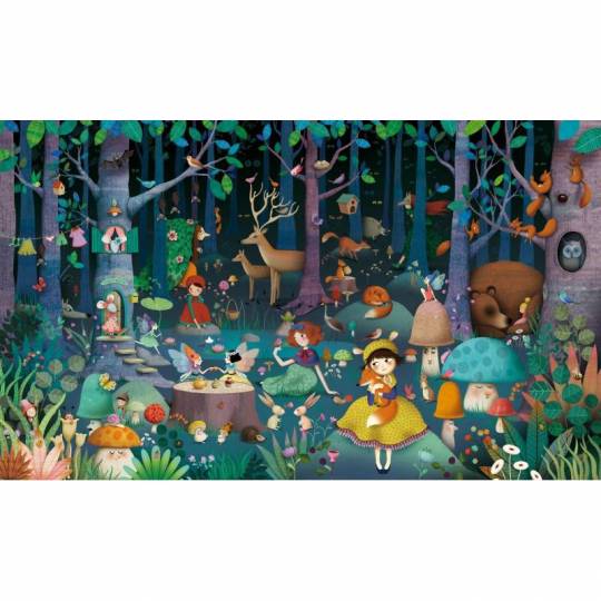 Puzzle Observation - La forêt enchantée - 100 pcs Djeco - 2