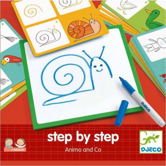 Eduludo - Step by step Animals and Co Djeco - 1