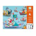 Origami - Bateaux sur l'eau