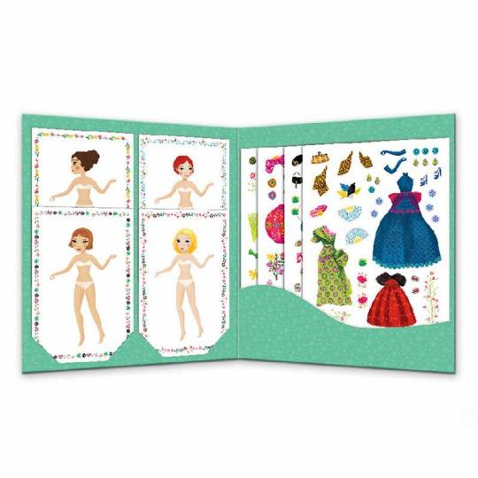 Stickers et Paperdolls - Trop mode Djeco - 2