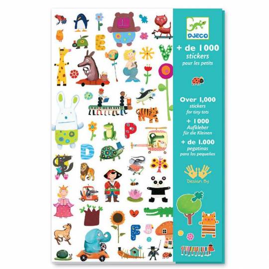 + de 1000 Stickers pour les petits - Djeco Djeco - 1