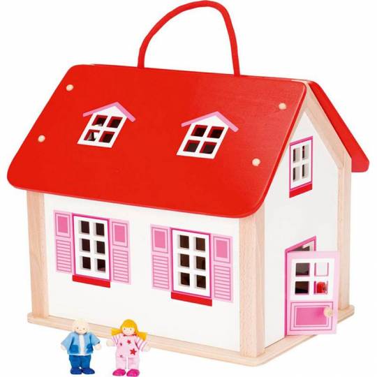 Valise maison de poupées avec accessoires Goki - 2