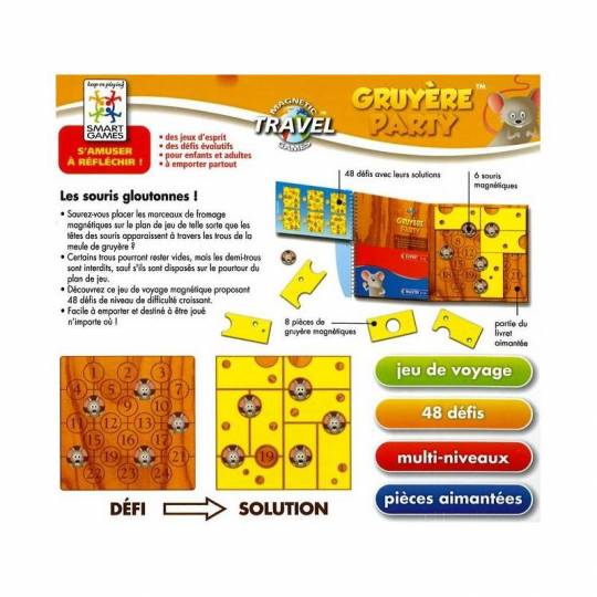 Gruyère Party (Brain Cheeser) - SMART GAMES SmartGames - 3