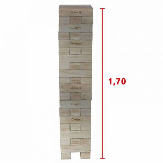 Jenga géant 2m50 - UberGames Uber Games - 3