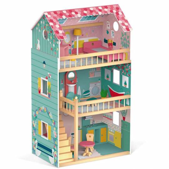 Maison de poupée Happy Day meublée Janod - 1