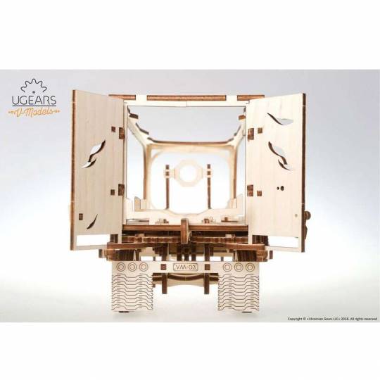 Remorque Poids-Lourd VM-03 - Puzzle 3d Mécanique en bois UGEARS - 2