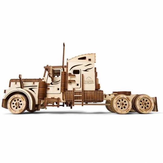 Puzzle Camion Poids Lourd _ 3D MÉCANIQUE EN BOIS - MECAPUZZLE