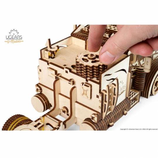 Poids-Lourd VM-03 - Puzzle 3d Mécanique en bois UGEARS - 3