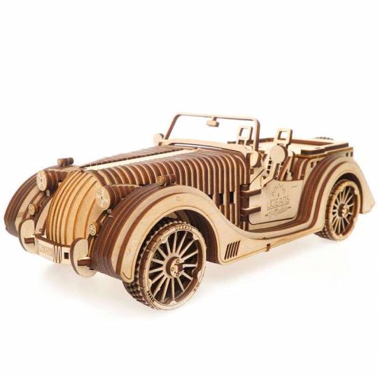 Roadster VM-01 - Puzzle 3d Mécanique en bois UGEARS - 1