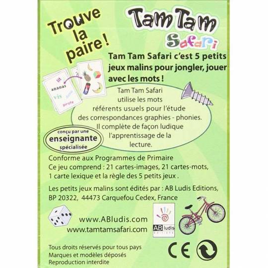 Tam Tam Safari CP niveau 1 AB ludis Editions - 5
