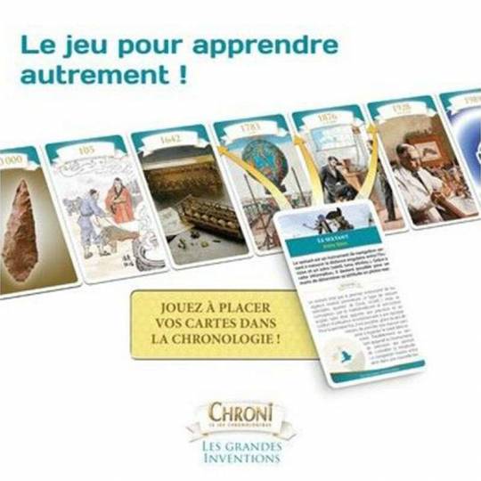 Chroni - Les grandes inventions On the Go Editions - 2