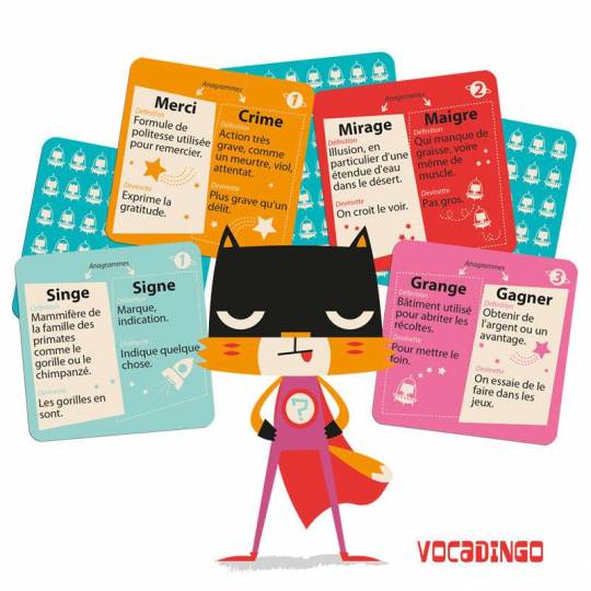 Vocadingo jeu de vocabulaire dès 7 ans