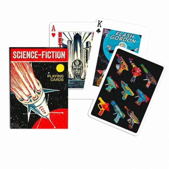Jeu de 55 cartes - Thème Science Fiction Piatnik - 1