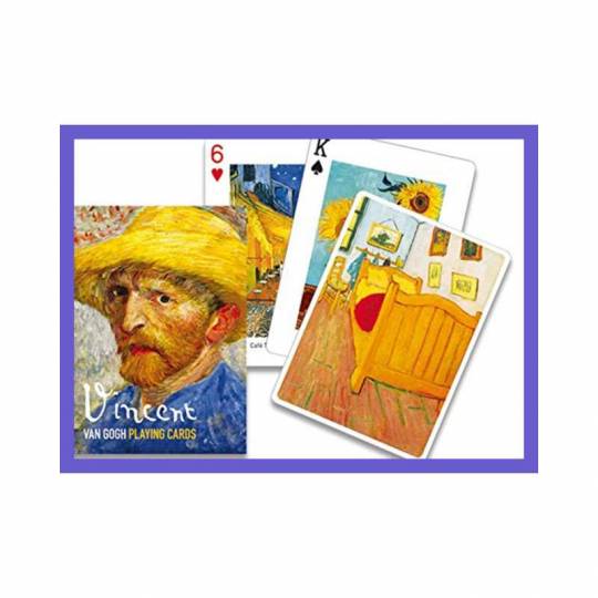 Jeu de 55 cartes - Thème Van Gogh Piatnik - 2