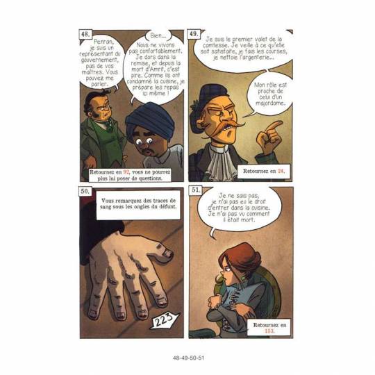 La BD dont vous êtes le Héros : Sherlock Holmes Tome 6 - Enquêtes internationales Makaka Editions - 2