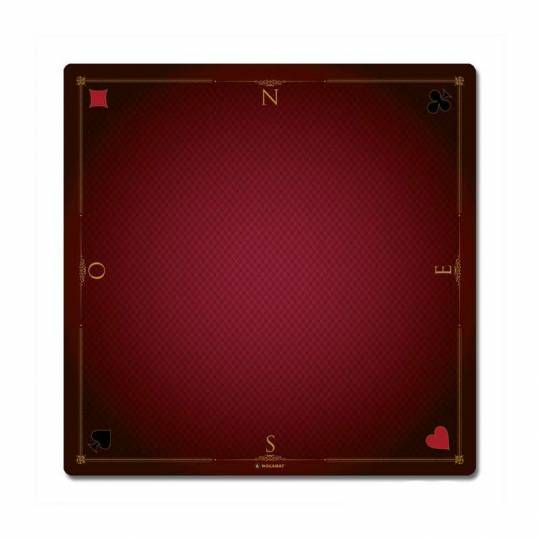 Tapis Prestige Rouge Taille 1 - 60x60 - Playmat Wogamat - 1