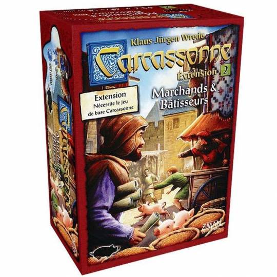 Ext.2 Carcassonne : Marchands et Bâtisseurs Filosofia Games - 1