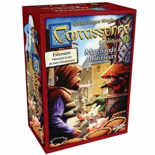 Ext.2 Carcassonne : Marchands et Bâtisseurs Z-Man Games - 1