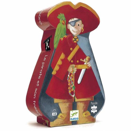 Puzzle - Le pirate et son trésor - 36 pcs Djeco - 2