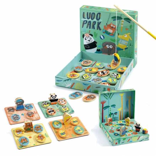 LudoPark - 4 games Djeco - 2