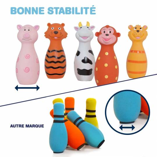 Jeu de Quilles souples Animaux - Ludi LUDI - 6