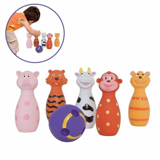 Jeu de Quilles souples Animaux - Ludi LUDI - 1