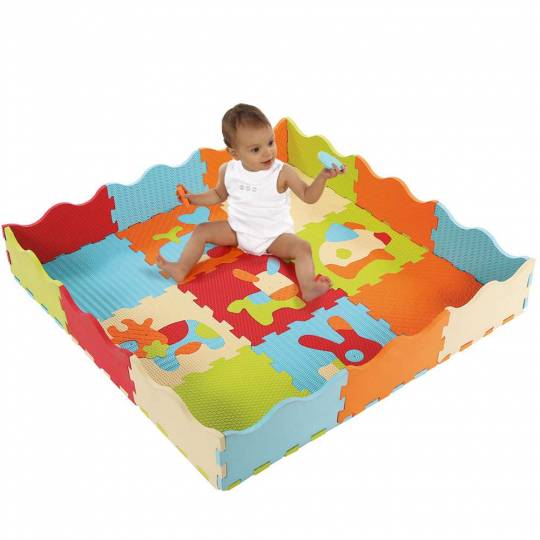 Tapis en Mousse Touch Animaux LUDI - 1