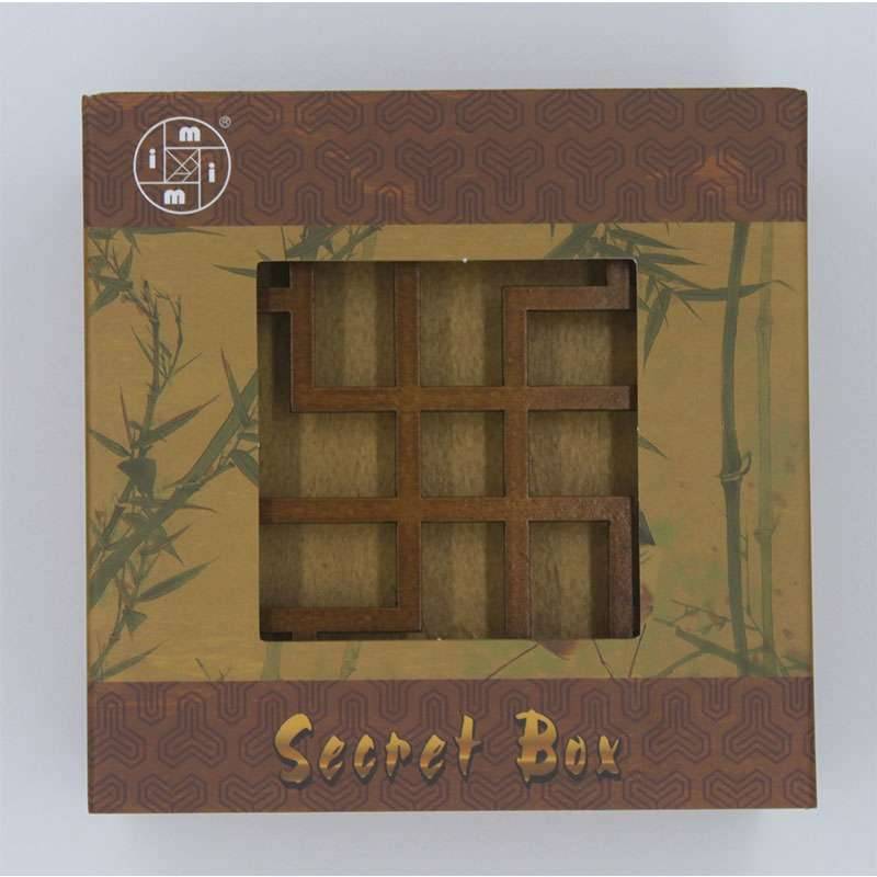 Cache Boîte secrète carrée en bois - Cache Boutique
