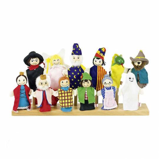 Marionnettes à doigt personnages de comptes - Goki Goki - 1