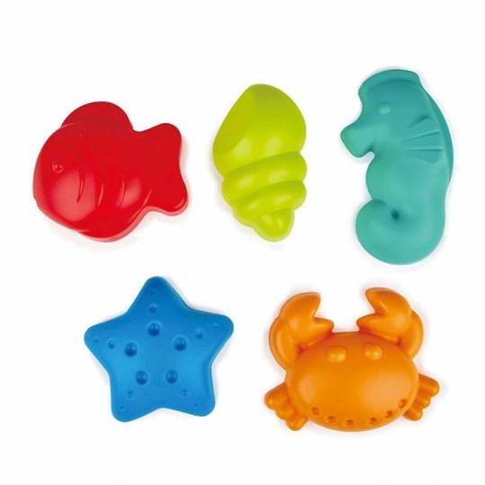 5 Moules - Créatures marines Hape - 1