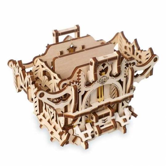 Gardien des Cartes - Puzzle 3D Mécanique en bois UGEARS - 1