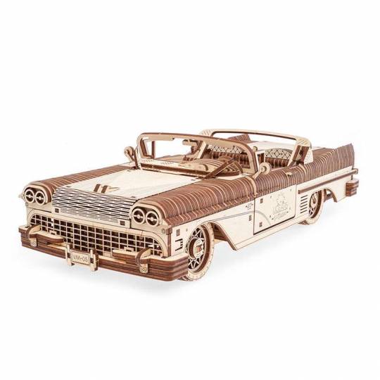Cabriolet VM-05 - Puzzle 3d Mécanique en bois UGEARS - 1