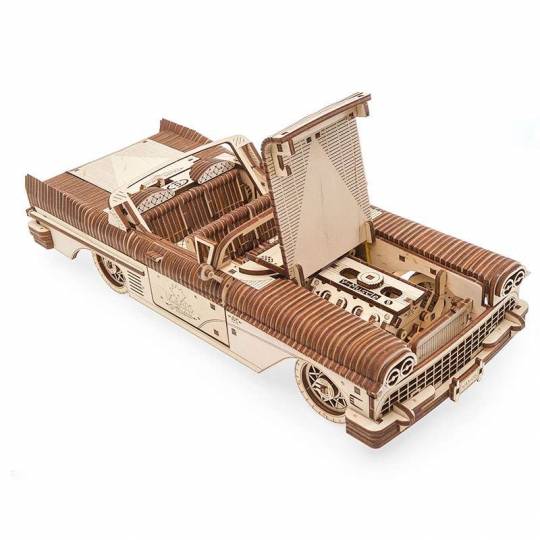 Cabriolet VM-05 - Puzzle 3d Mécanique en bois UGEARS - 3