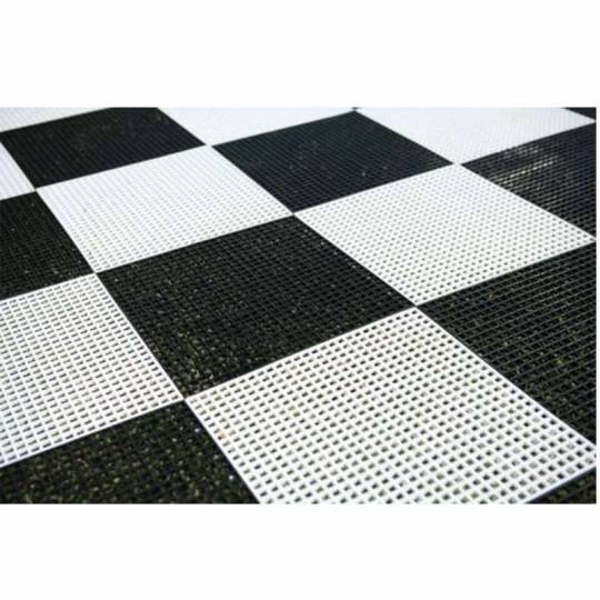 Dalles clipsables - Tapis d'échecs et dames géant 280 cm Rolly Toys - 3