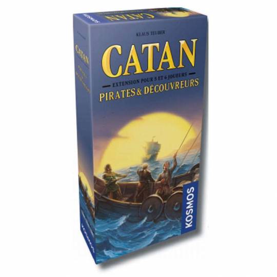 Catan - Extension Pirates et Découvreurs 5-6 joueurs Kosmos - 1