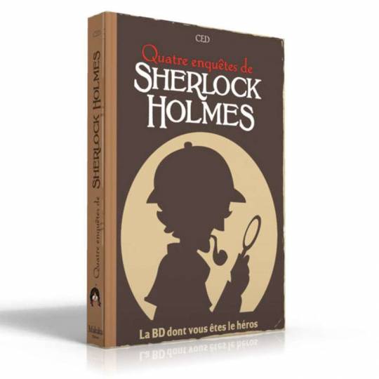 La BD dont vous êtes le Héros : Quatre aventures de Sherlock Holmes Tome 2 Makaka Editions - 1
