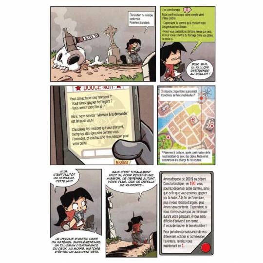 La BD dont vous êtes le Héros : Chasseur de monstres Makaka Editions - 3