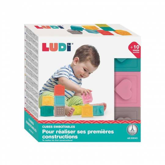 Cubes Emboîtables LUDI - 1