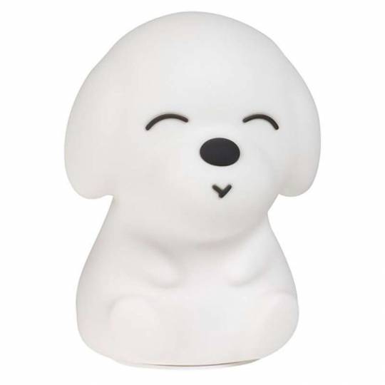 Veilleuse Lil'dog Blanc - 14cm Little L - 1