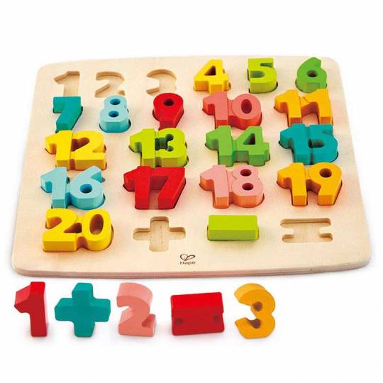 Puzzle premiers calculs - Hape Hape - 1