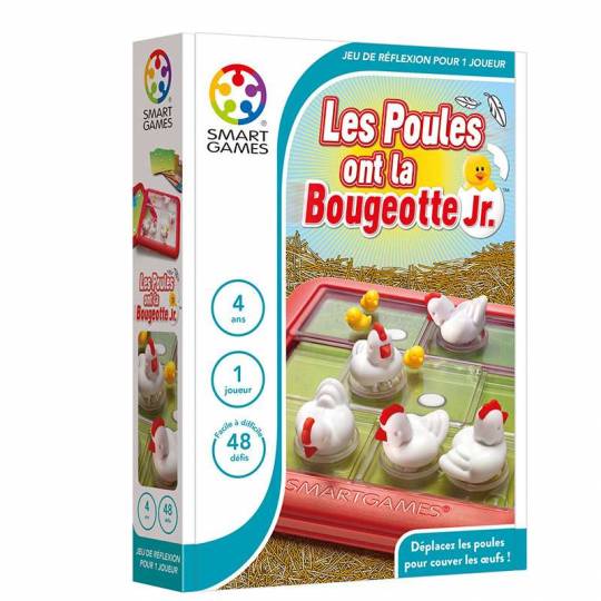 Les Poules ont la bougeotte Jr (Chicken Shuffle Jr) - SMART GAMES SmartGames - 1