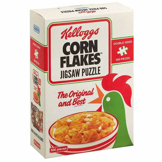 Puzzle Kellogg's Cornflakes - 500 pcs recto-verso Gibsons - 1