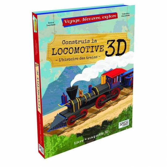 Voyage, découvre, explore - La Locomotive 3D Sassi - 1