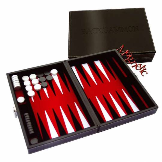 Backgammon voyage magnétique 23 cm Prestige - 2