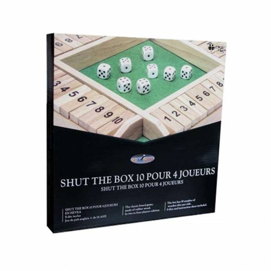 Shut the box 10 - 4 joueurs Loisirs Nouveaux - 2