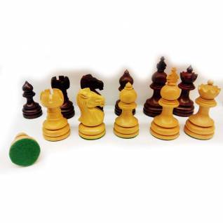 Boite de rangement - Pièces d'échecs 93mm (Naturel) - BCD JEUX