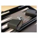 Backgammon Prestige 30 cm gris Prestige - 3 Backgammon Prestige 30 cm gris Prestige - 3