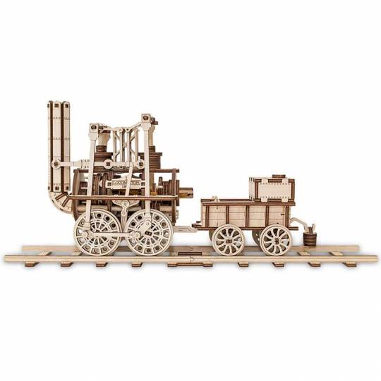 Locomotive - Casse-tête mécanique en 3D EWA Eco Wood Art - 3