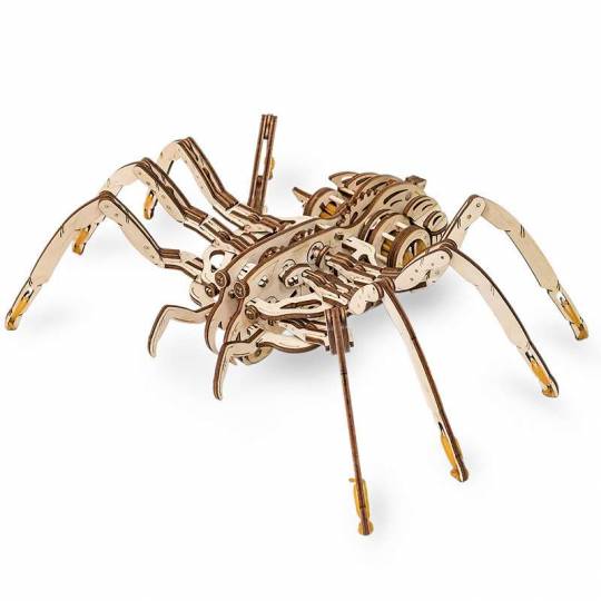 Spider - Casse-tête mécanique en 3D EWA Eco Wood Art - 1
